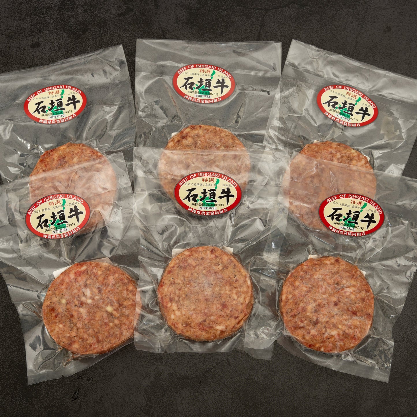 石垣牛 100% 自家製 ハンバーグ 100g × 6個 600g I-21