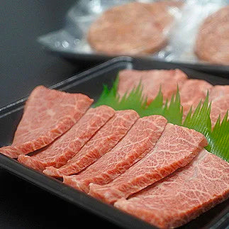 ≪特選≫ 石垣牛100% ハンバーグ (100g×3個) & ≪特選≫ 石垣牛 元卸のお任せ焼肉 (180g) セット I-17-1